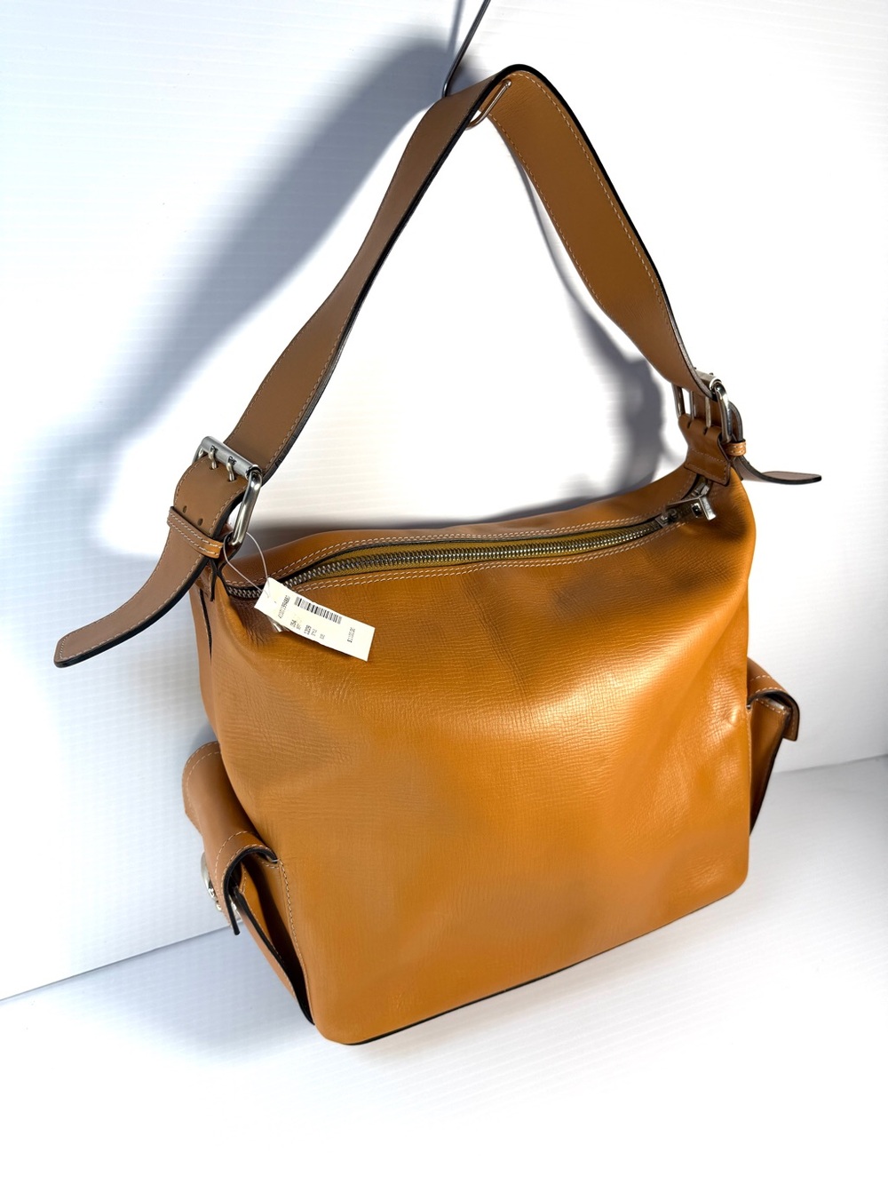 Marc Jacobs Caramel Tan Leather Shoulder Bag